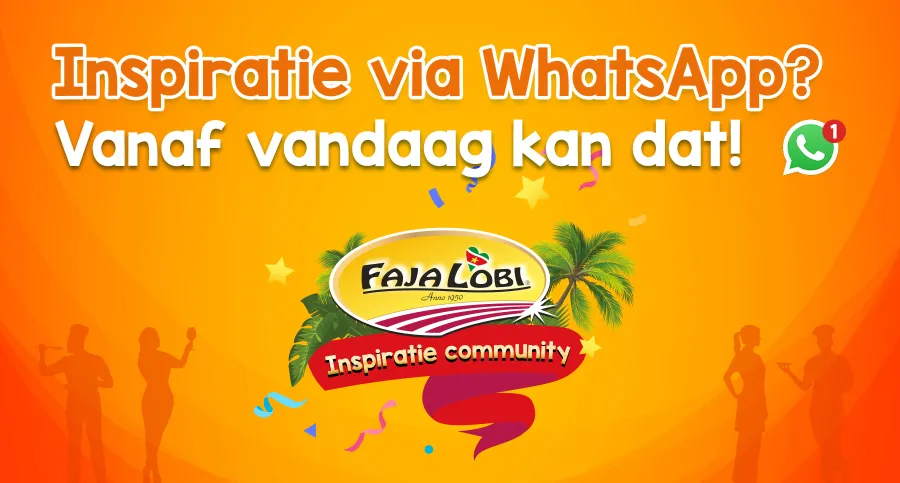 Inspiratie & Aankondigingen via WhatsApp? Dat kan vanaf vandaag! 