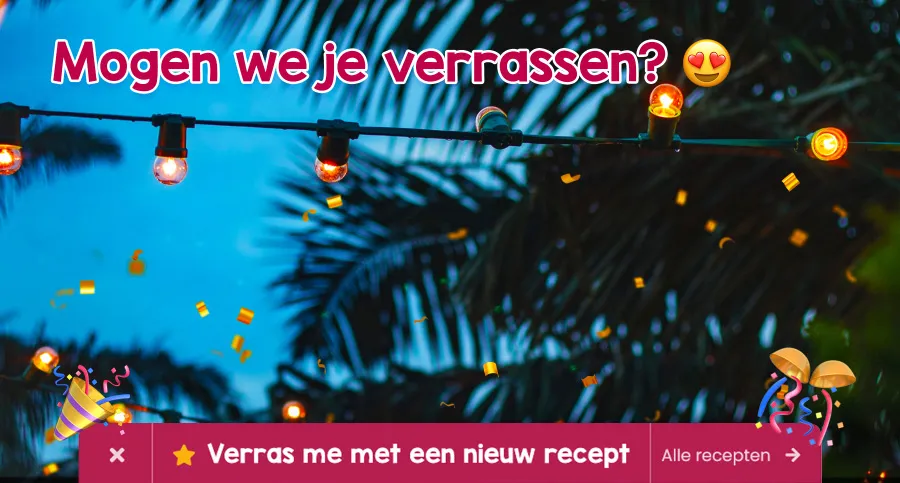 Mogen wij je verrassen met een recept?