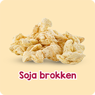 Soja brokken