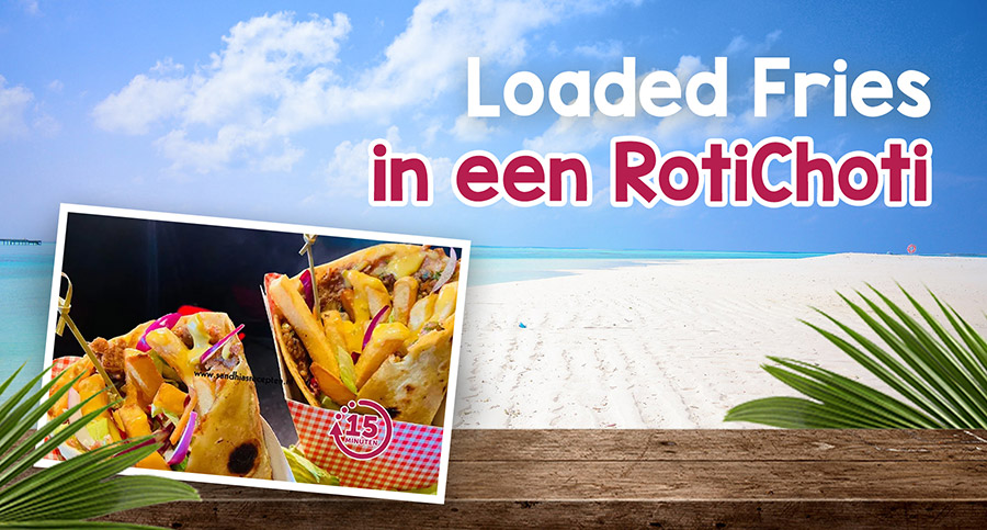 Dit ga je geweldig vinden: Loaded Fries in een RotiChoti