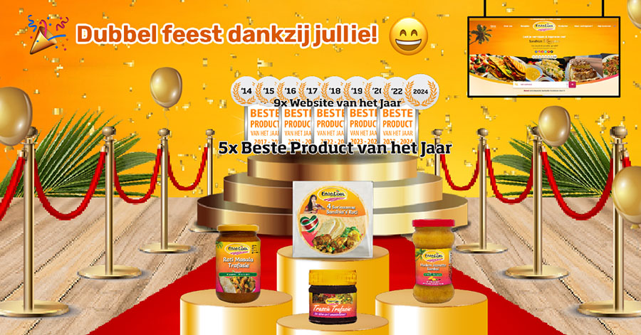 Faja Lobi opnieuw bekroond: Beste Website en Beste Product van het Jaar!