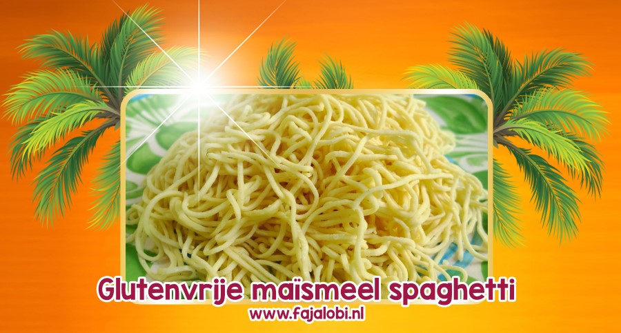 Glutenvrije spaghetti van maïsmeel